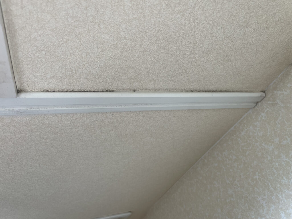 腰壁見切り材の汚れ画像