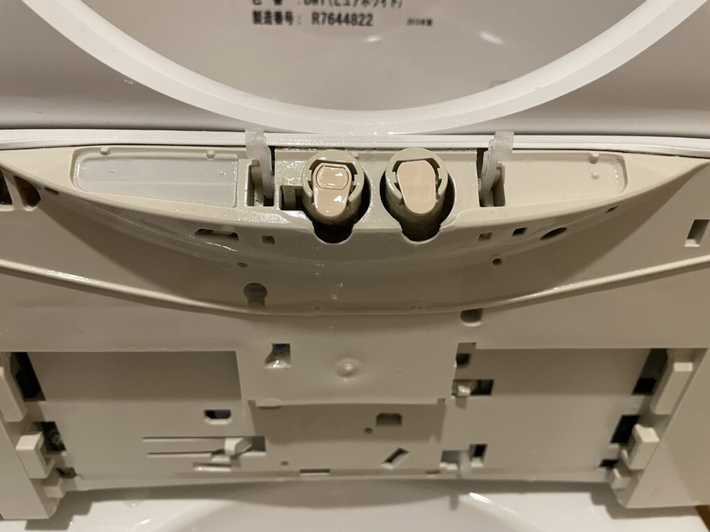 おしりノズル洗浄清掃後の画像